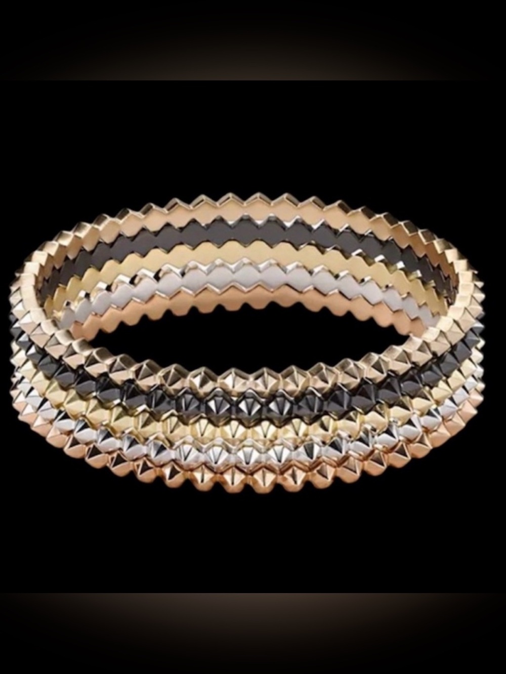 Kendra Scott Remy Mixed Metals Stack (5) bangle bracelets like new 🆕